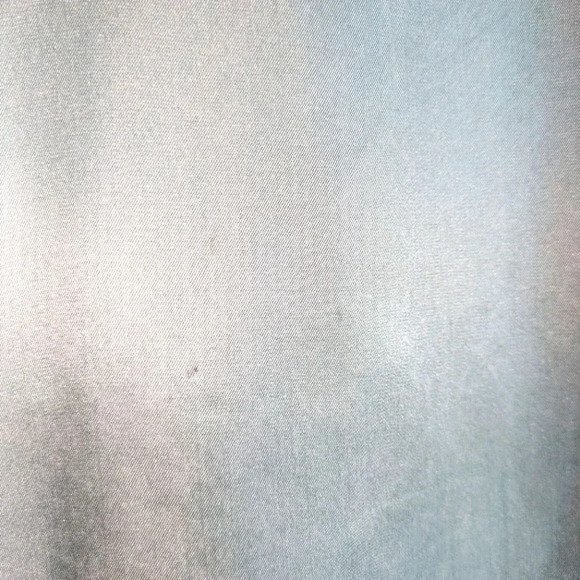 Eileen Fisher Silk Set Teal Blue Blouse and Skirt Small Luxe Minimalist - Picture 2 of 8